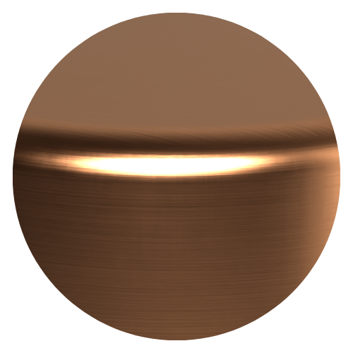 Brushed Rose Gold / Brushed Copper PVD®